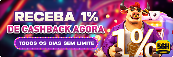 RECEBA 1% DE CASHBACK AGORA TODOS OS DIAS SEM LIMITE